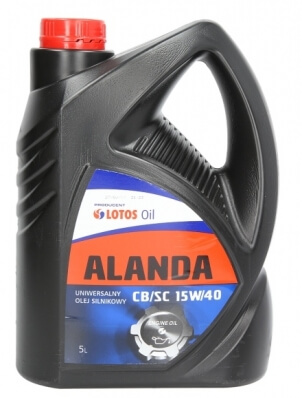 S-Oil SUPEROL Alanda 15W40 CB/SC 5L