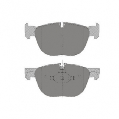 ТОРМОЗНЫЕ КОЛОДКИ DBS2582 (SP 356) (T 1619) * BMW X5 (E70) 07-, BMW X6 08- ПЕР.