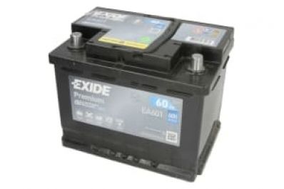 EXIDE EA601 12V 60Ah 600A L 242/175/190 B13