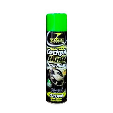 ПОЛИРОЛЬ ПЛАСТИКА FALCON COCKPIT SPRAY LEMON 400ML