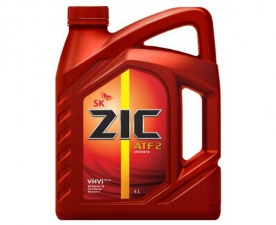 Гидравлическое масло ZIC ATF 2 Synthetic 4 L