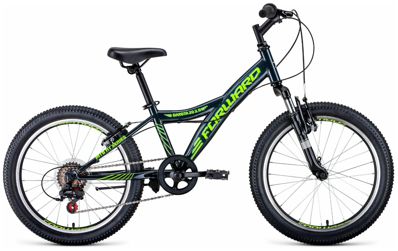 Biciclet FORWARD DAKOTA 20 2.0 20 6 ск. рост 10.5 серый/желтый