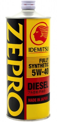 Idemitsu Zepro Fully Synthetic CF 5W-40 1L
