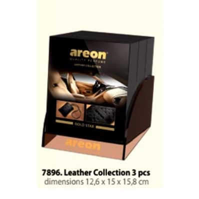 СТЕНД AREON LEATHER COLLETION 3 ШТ