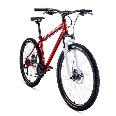 Biciclet FORWARD SPORTING 275 3.0 disc 275 21 ск. рост 17 темно-красный/серый
