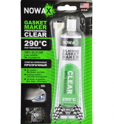  Silicon transparent la temperatură ridicată 85g NOWAX