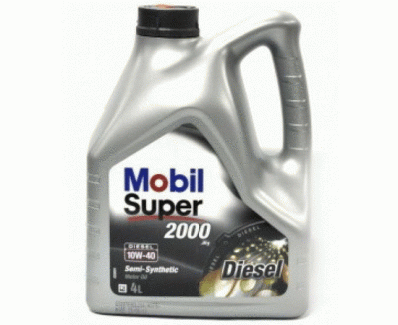 Mobil 10W-40 Super 2000 X1 Diesel 4 л