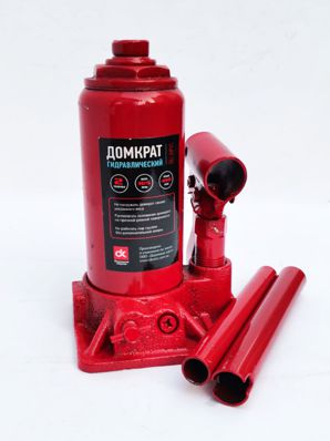 Cric hidraulic cu două tije H=165/410 2t. roșu