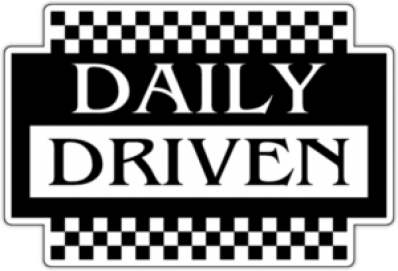 Stickere pentru autocar "Daily Driven/ Varianta 2"