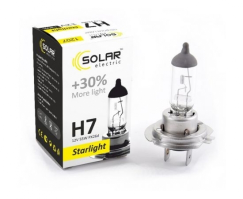 Solar H7 12V 55W PX26d Starlight