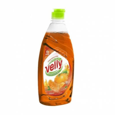 GRASS Средство для мытья посуды «Velly» 500 мл. сочный мандарин шт