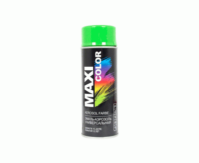 ЭМАЛЬ MX6018 MAXI COLOR RAL6018 ЯРКО-ЗЕЛЕНАЯ 400ML