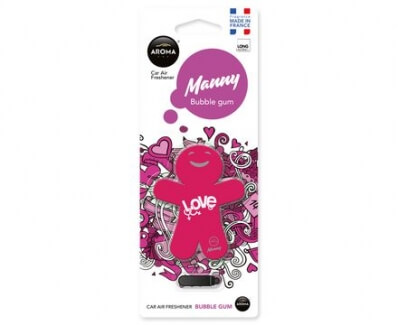Aroma auto Manny Bubble gum aromatizant