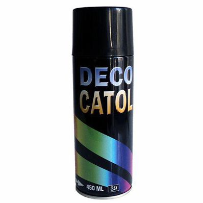 Vopsea DECO SPRAY 450 ml negru lucios
