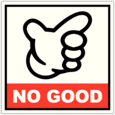 Stickere pentru autoturism "NO GOOD"