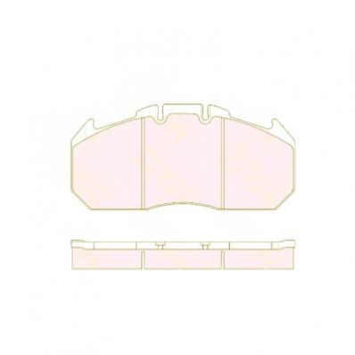 ТОРМОЗНЫЕ КОЛОДКИ DBS8015* (GDB5086) (WVA29131)