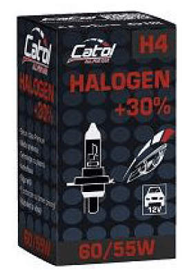 Лампа галогеновая Catol (BL1) H4 12V 60/55W P43t Standart 30%