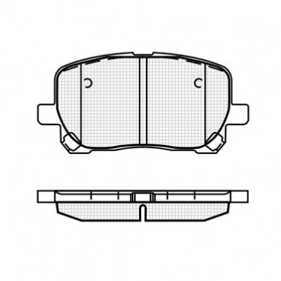 ТОРМОЗНЫЕ КОЛОДКИ DBS3339 (SP 349) (T1332) * TOYOTA AVENSIS VERSO,COROLLA,MATRIX ПЕРЕД. КОЛОДКИ/PARTI P/U FRINA