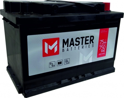 MASTER BATTERIES MASTER 75Ah (+right) ETN0 B13