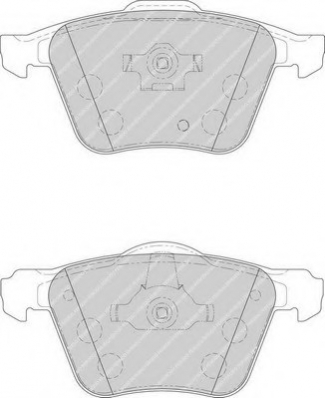 ТОРМОЗНЫЕ КОЛОДКИ DBS2468 T1488 * VOLVO XC90 R17 -18 ПЕР.