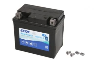 EXIDE YTX5L-BS AGM 12V 4Ah 70A P 113/70/105 B0