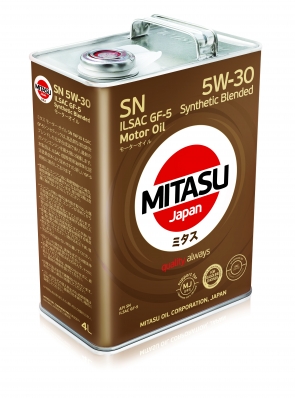 MITASU 5W30 MOTOR OIL SN GF-5 4L