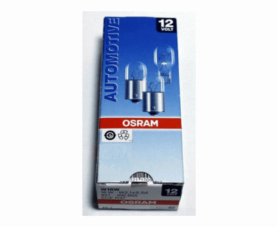 OSRAM 12V W16W W2.1X9.5D (921)