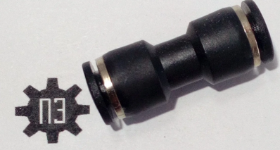 Conector de urgență drept 8 mm