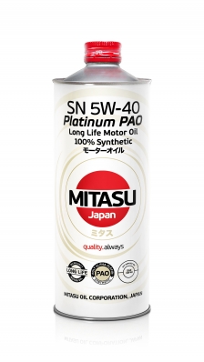 MITASU 5W40 PLATINUM PAO SN Dexos 2 1L