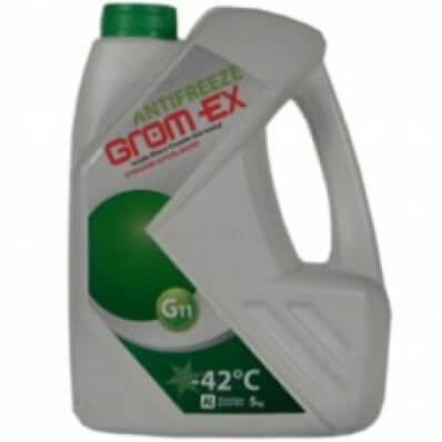 Antigel GROM-EX LONG LIFE - 42 C 5кg (green)