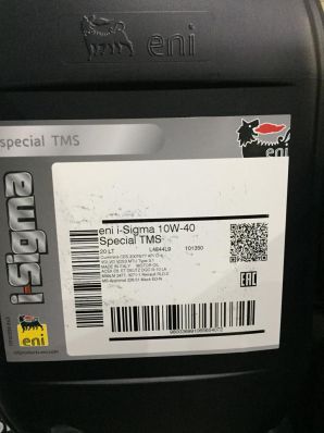 Eni I-SIGMA Special TMS 10W-40 20 L