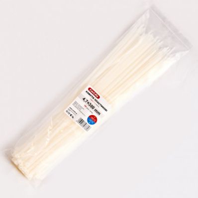 CARLIFE clemă de plastic 380mm * 48 Alb