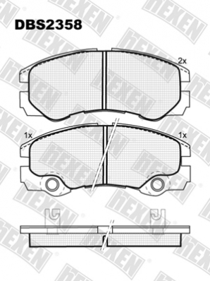 DBS2358 (SP 438) (T3033) * OPEL FRONTERA, MONTEREY FATA