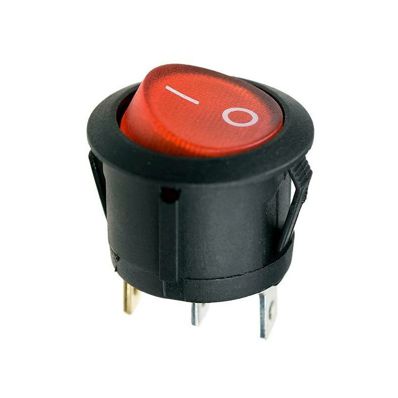 Comutator ON/OFF 12V (rosu)