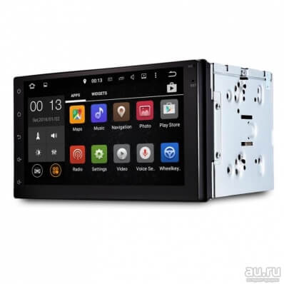 Магнитола 2DIN ANDROID короткая, MAG-07