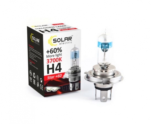 Solar H4 12V 60/55W P43t-38 Starlight