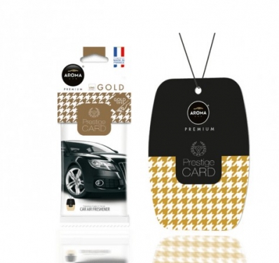 АРОМАТИЗАТОР AROMA CAR PRESTIJE CARD (GOLD)
