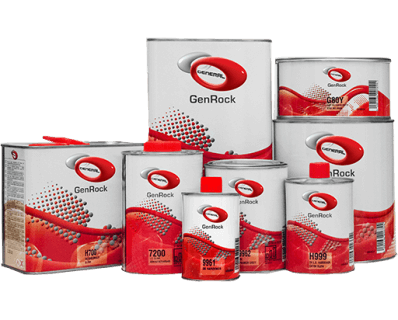 Краска Basecoat Bright Red 746 1L.