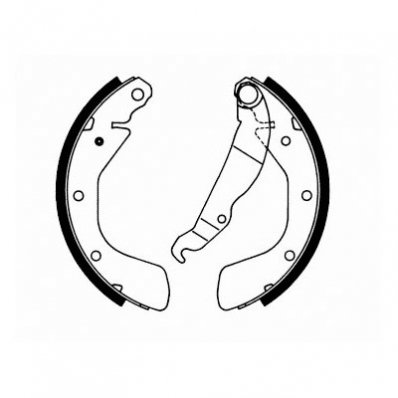 ТОРМОЗНЫЕ КОЛОДКИ SS 520 SMG 016 * OPEL