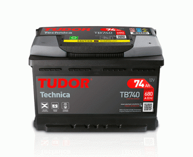 TUDOR TB740 L03 74A P 12V(680Ah) 278/175/190