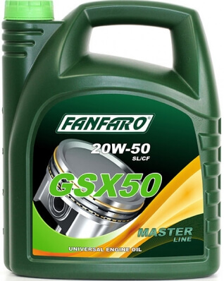 FanFaro GSX 50 20W-50 5L