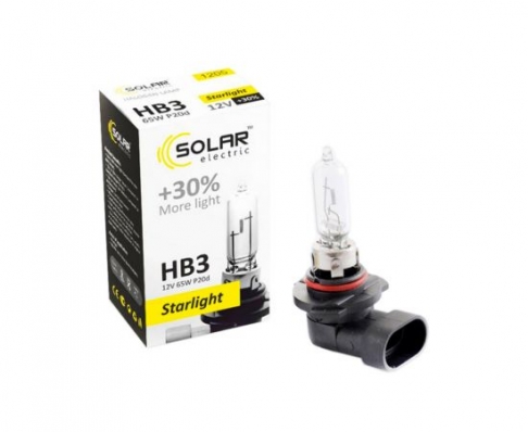 Solar HB3 12V 65W P20d Starlight