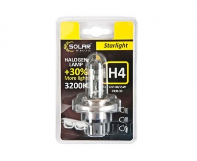 Solar H4 12V 60/55W P43t-38 Starlight
