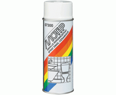 SPRAY EMAIL-CERAMIC (ALB) MOTIP 07300 400 ML