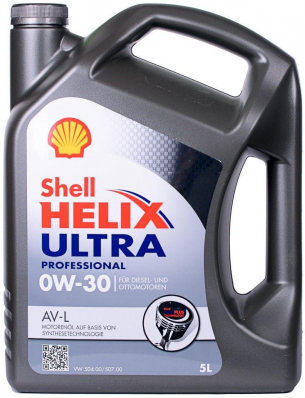 SHELL 0W30 Helix Ultra Professional AV-L (VW) 5L