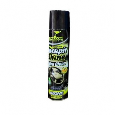 ПОЛИРОЛЬ ПЛАСТИКА FALCON COCKPIT SPRAY DENIM BLACK 400ML