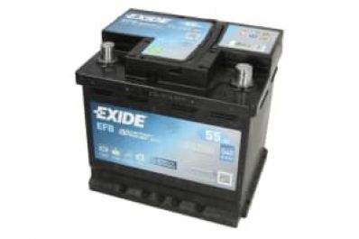 EXIDE EL550 EFB 12V 55Аh 540A P 207/175/190 B13