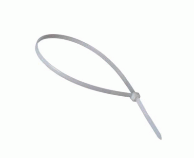 COLIER PLASTIC ALB 4,8X300 1BUC