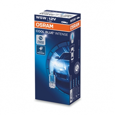СИГНАЛЬНАЯ ЛАМПА OSRAM 2825 HCBI 12V 5,0W (W2,1X9,5D) W5W