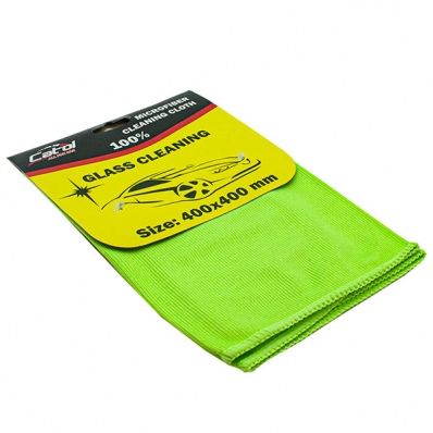 ТРЯПКА ДЛЯ АВТО-СТЁКОЛ МИКРОФИБРА 40X40